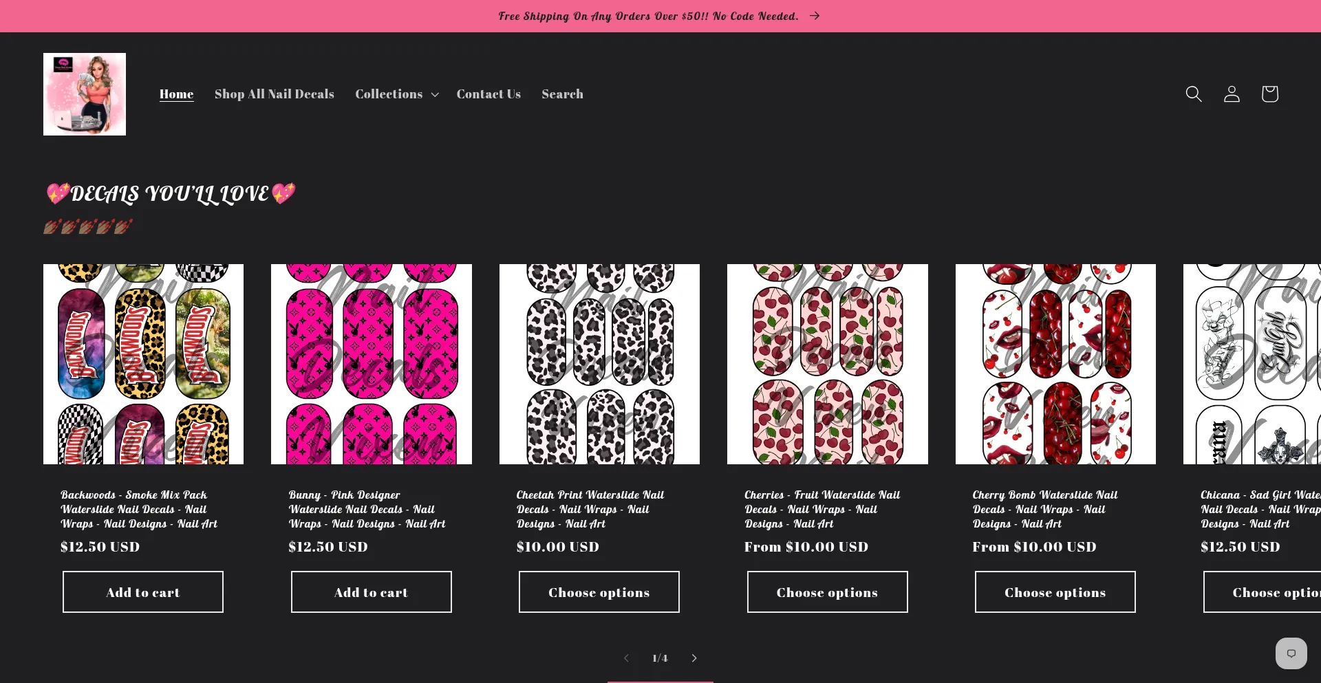Vixennaildecals.com