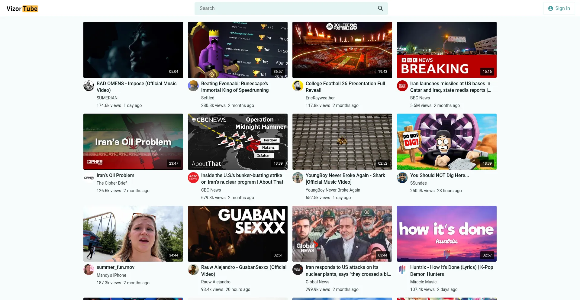 Ist Vizortube.com sicher und vertrauenswürdig?