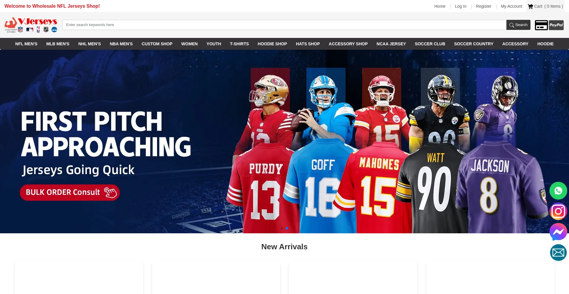 Ist Vjerseys.com sicher und vertrauenswürdig?