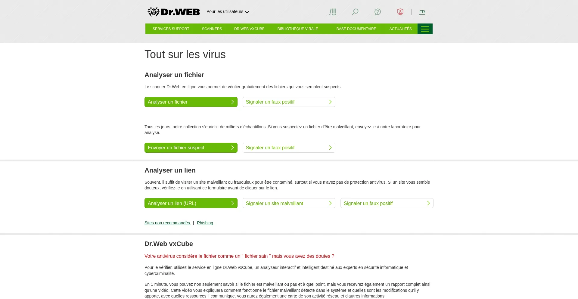 Ist Vms.drweb.fr sicher und vertrauenswürdig?