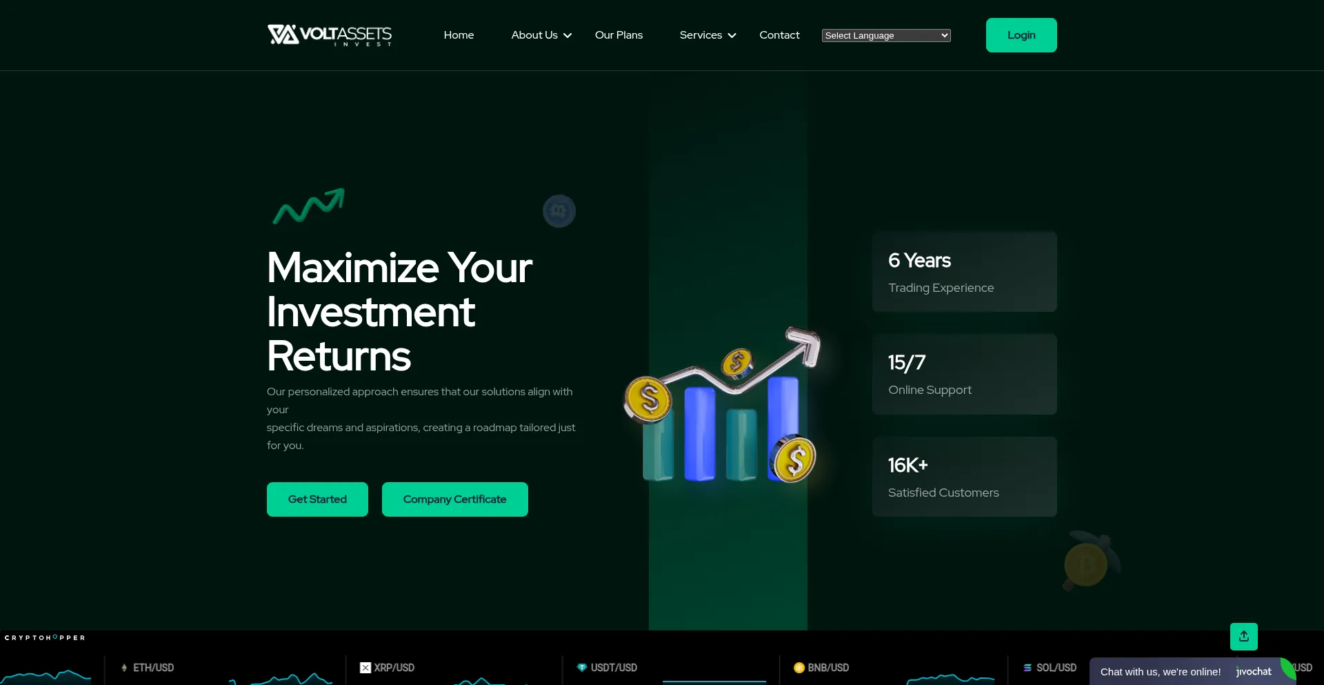 Ist Voltassetsinvest.com sicher und vertrauenswürdig?