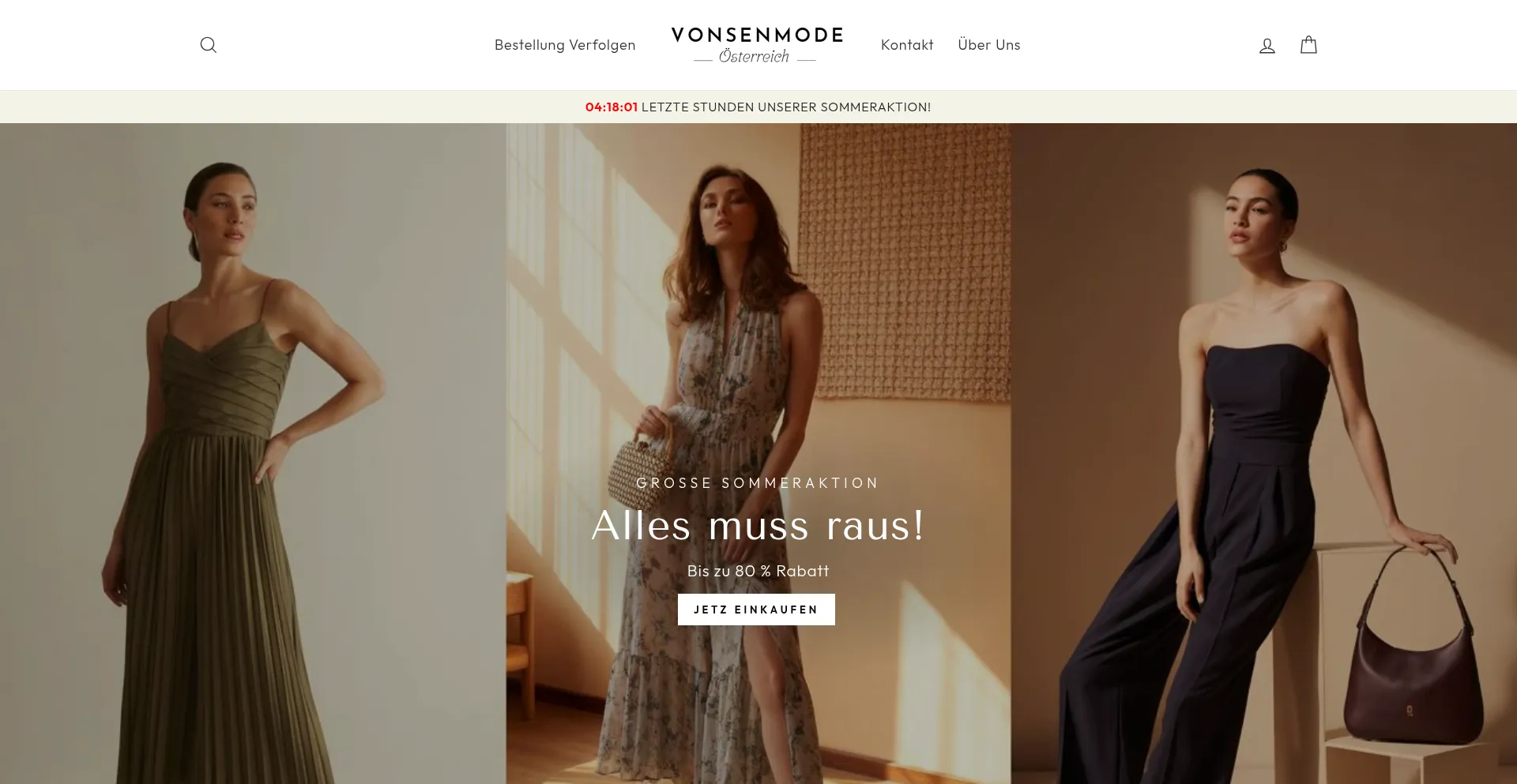 Ist Vonsenmode.com sicher und vertrauenswürdig?