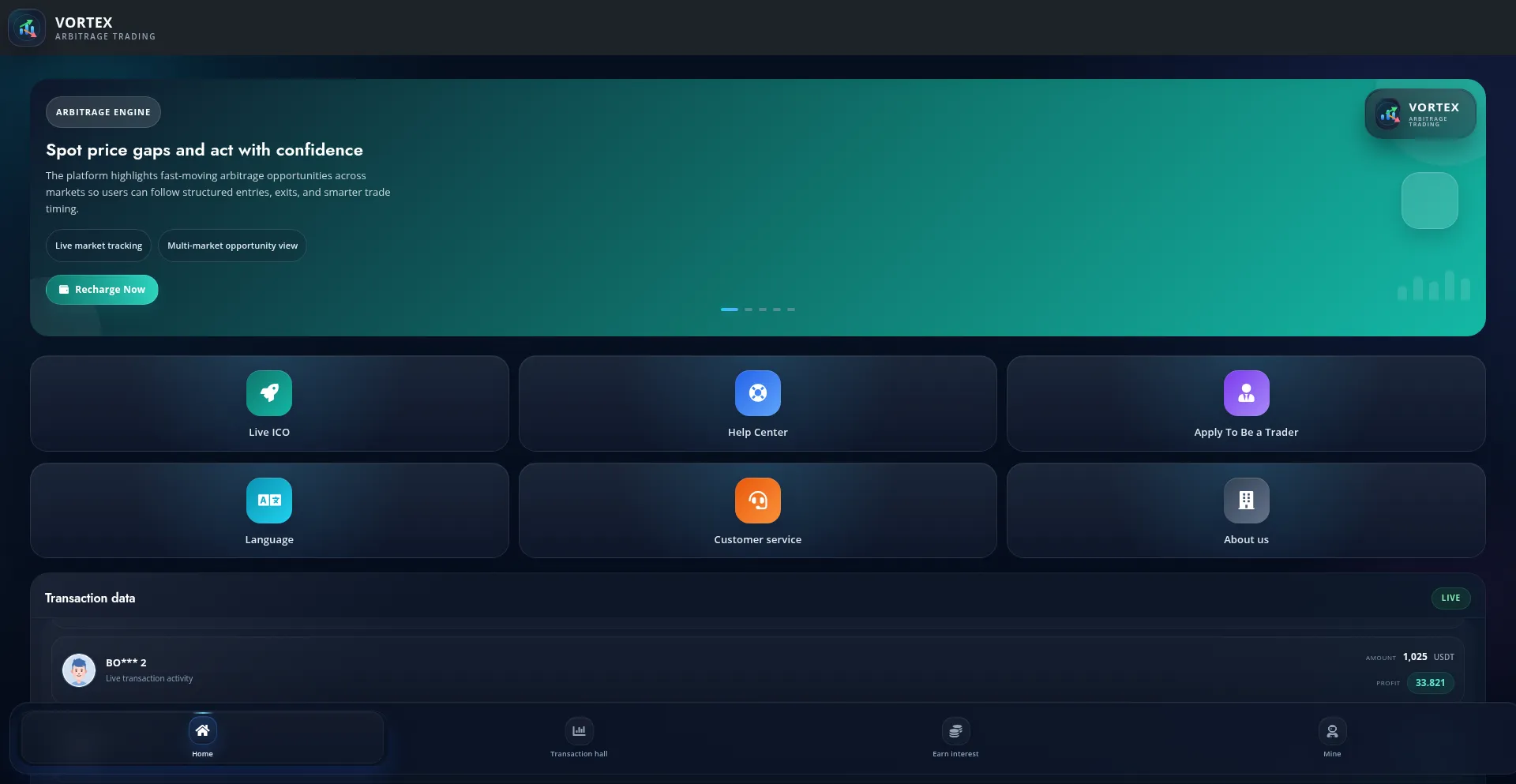 Vortexarbitrade.com