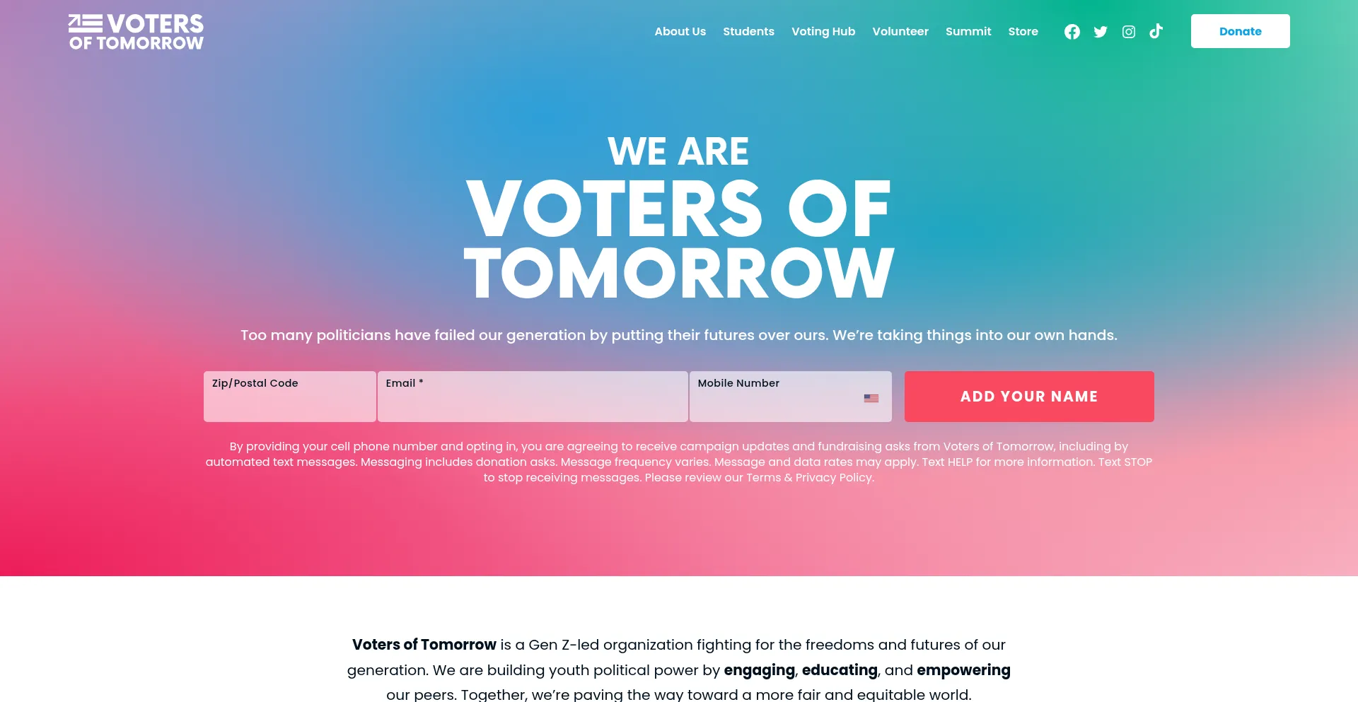 Voterstmrw.org