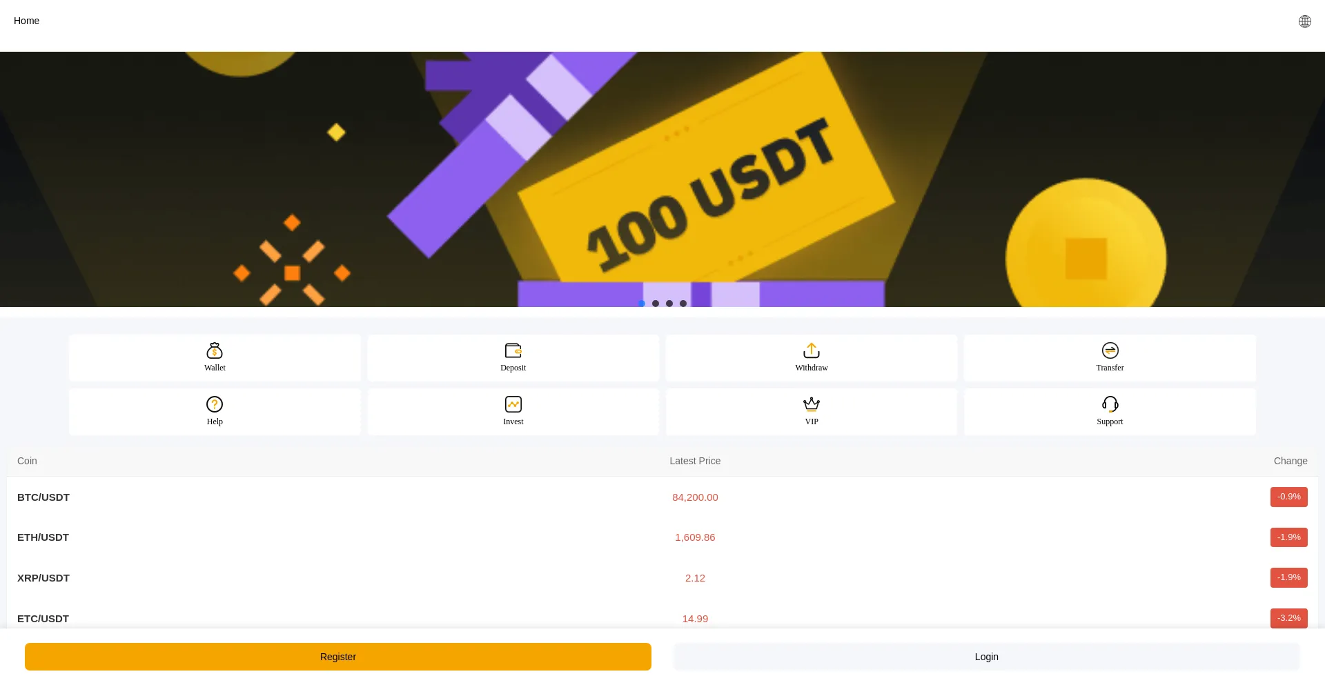 Website screenshot of Vrue.cc
