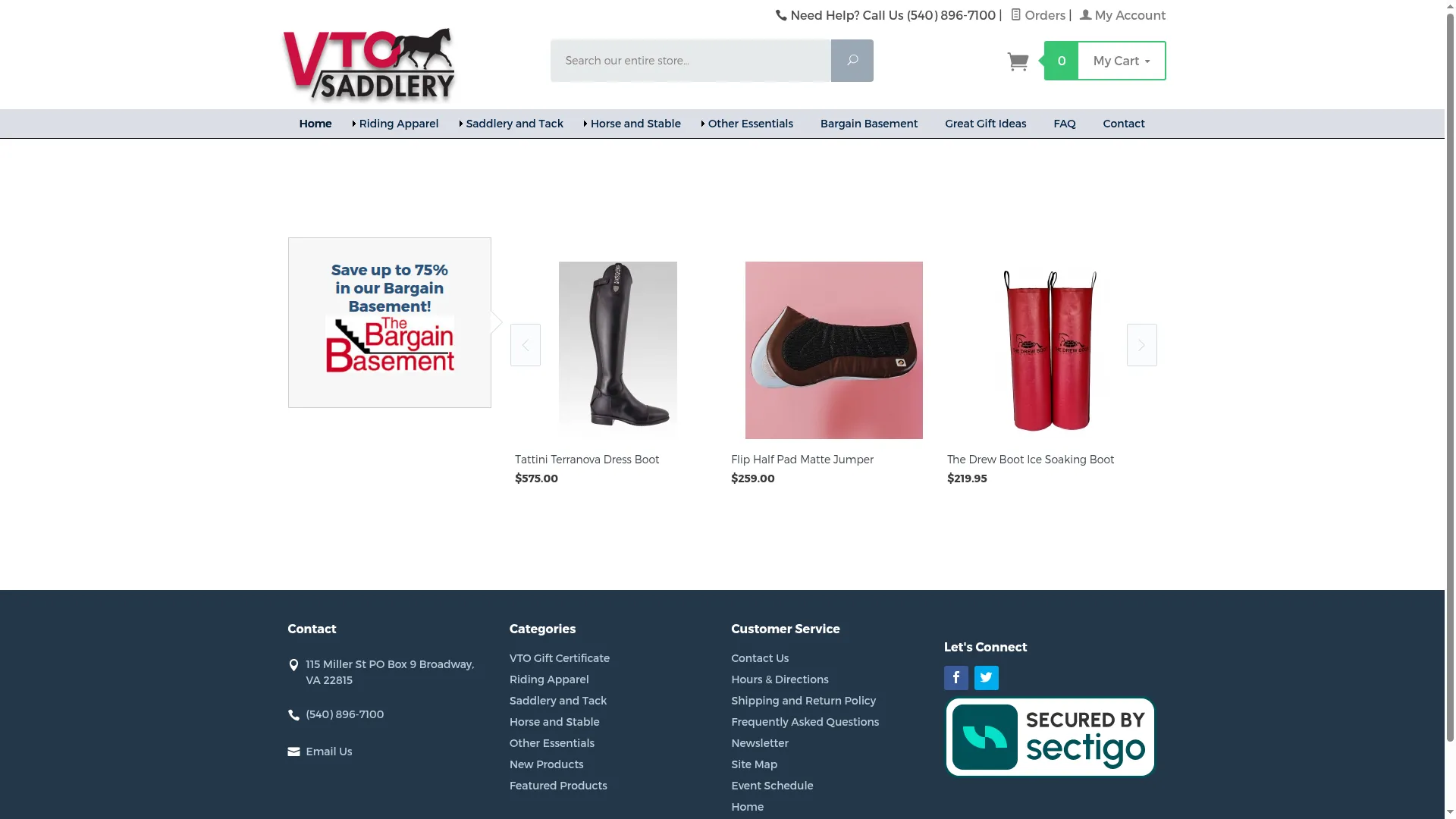 Vtosaddlery.com
