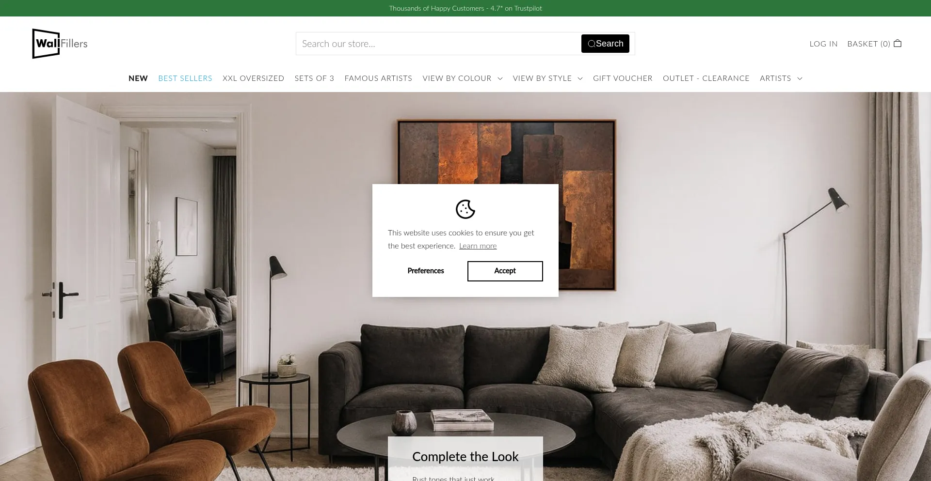 Wallfillers.co.uk Screenshot