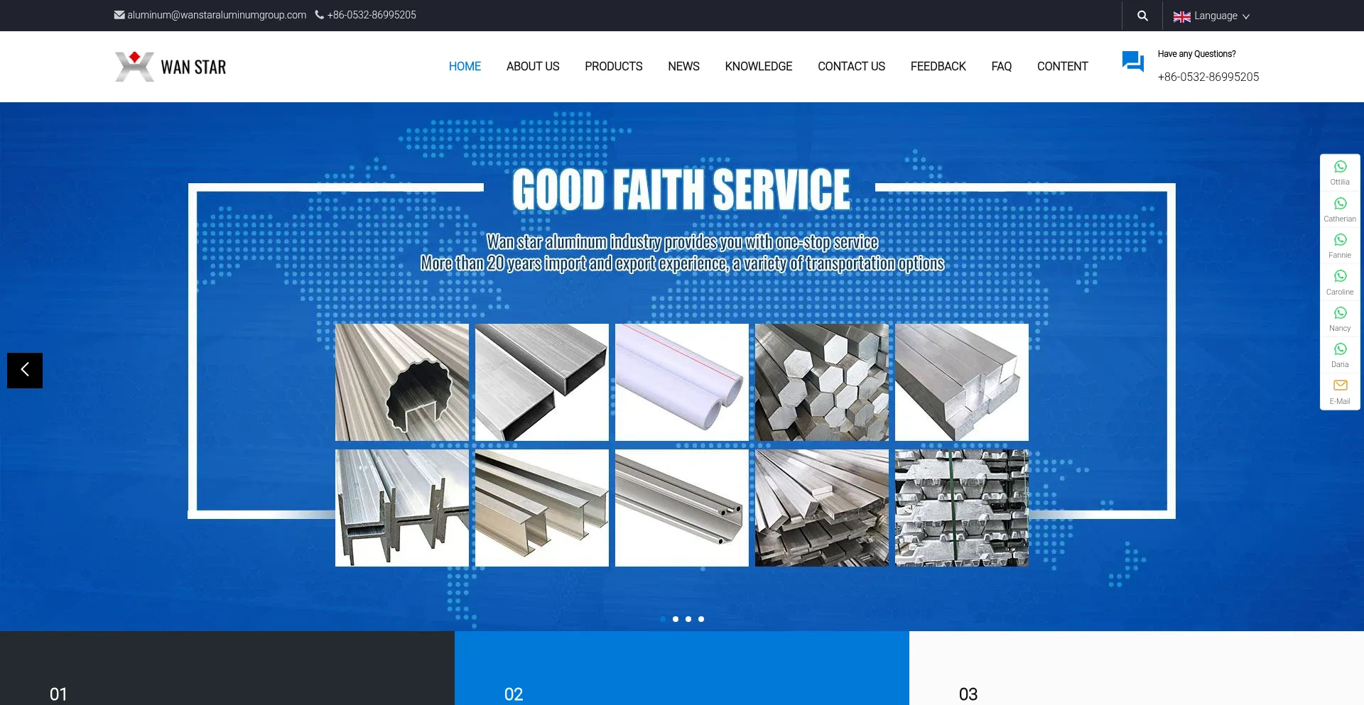 Wanstaraluminumgroup.com