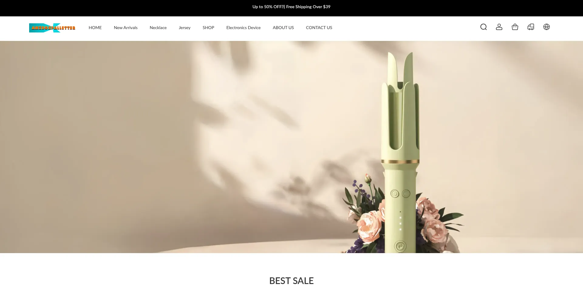 Website screenshot of Warehouseboxus.com