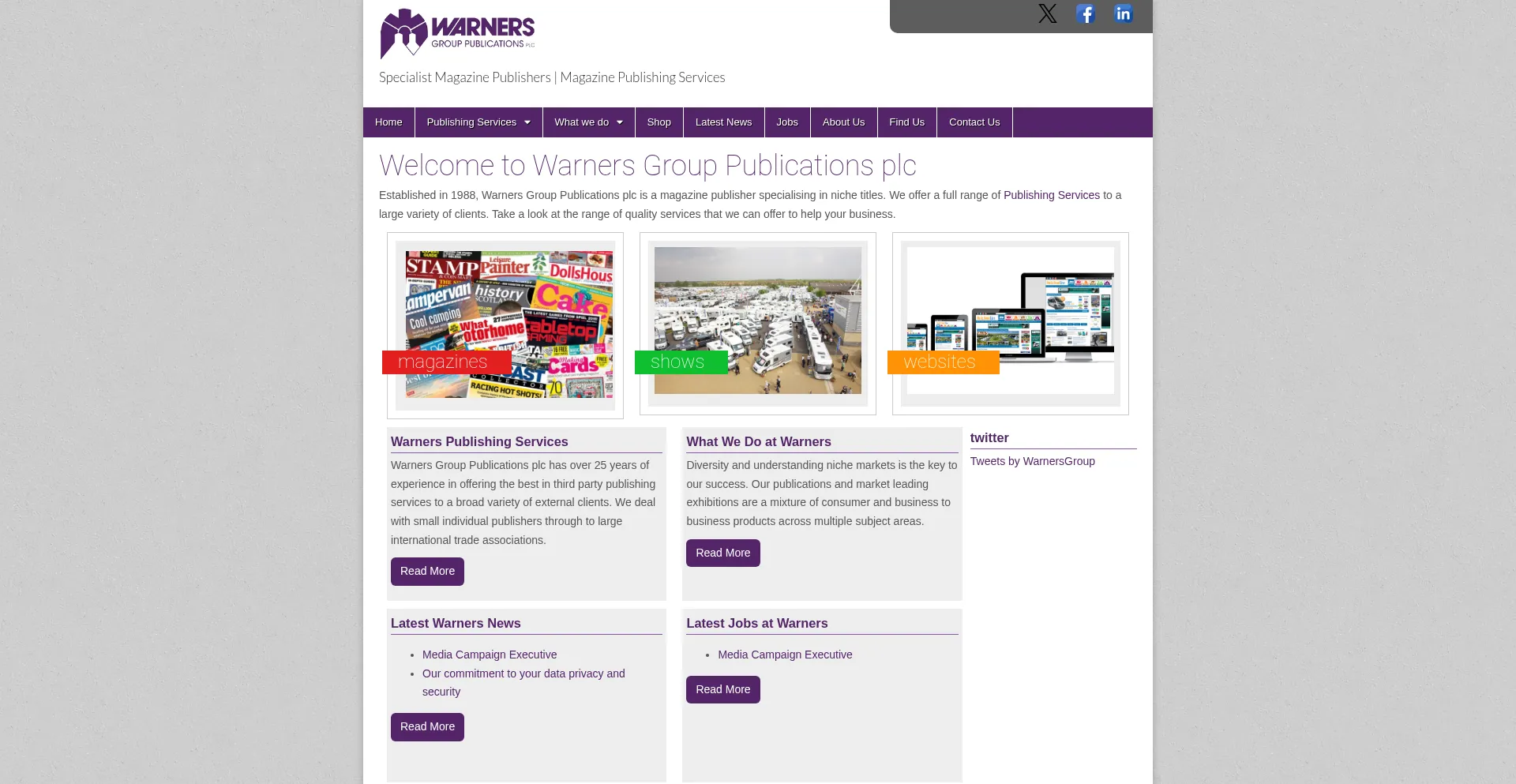 Ist Warnersgroup.co.uk sicher und vertrauenswürdig?