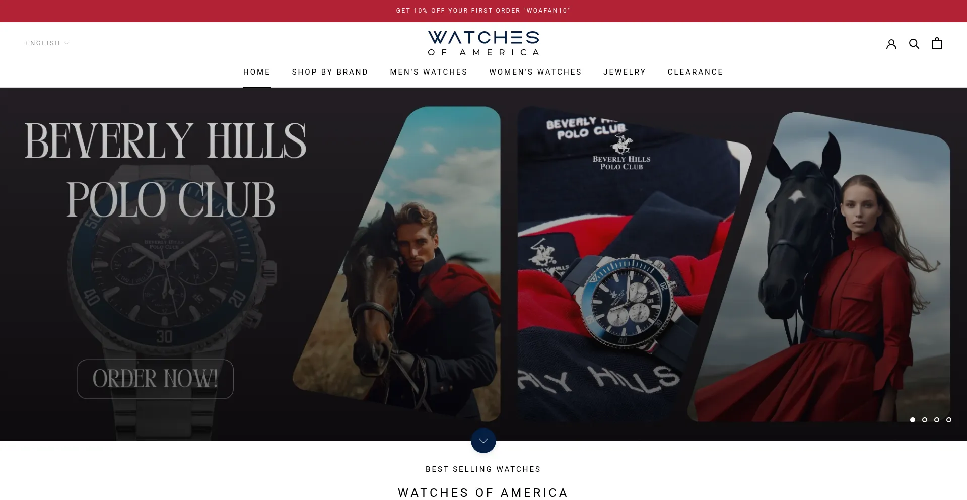 Watchesofamerica.com Screenshot