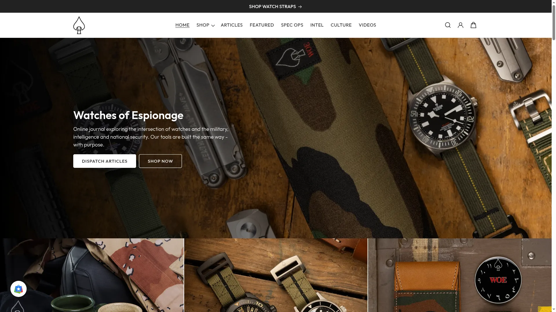 Watchesofespionage.com