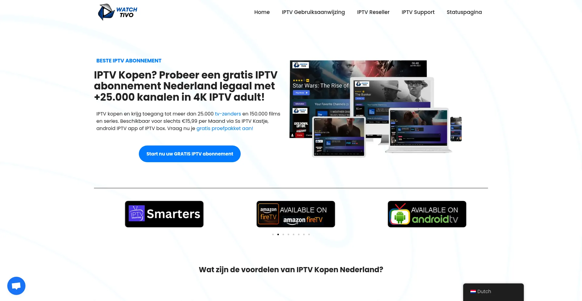 Watchtivo.com Screenshot