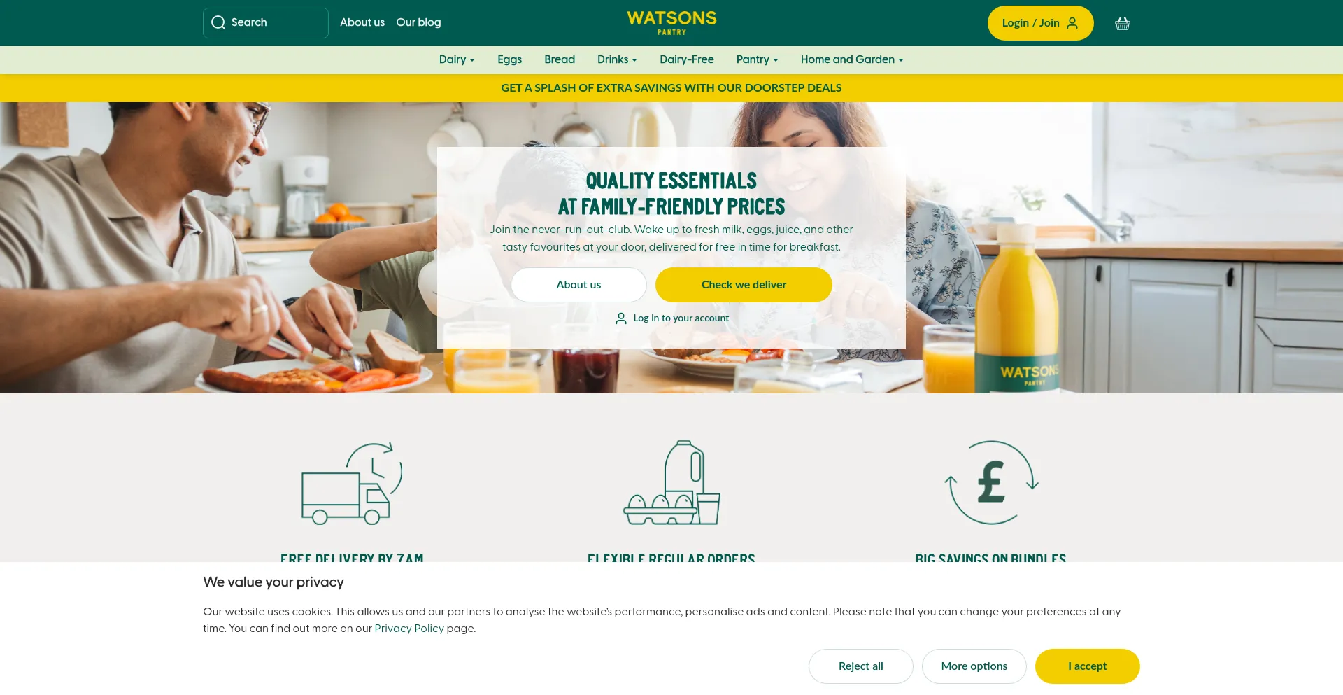 Watsonspantry.co.uk