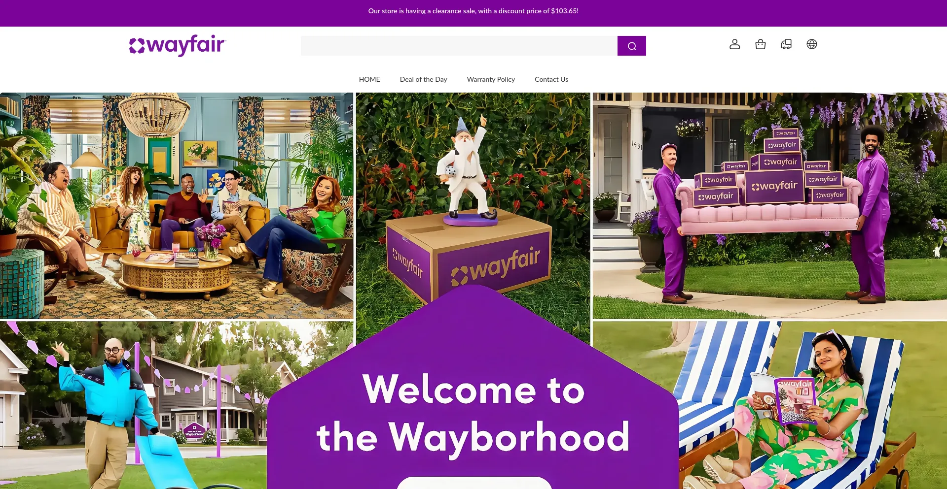 Website screenshot of Waypoliuje.shop