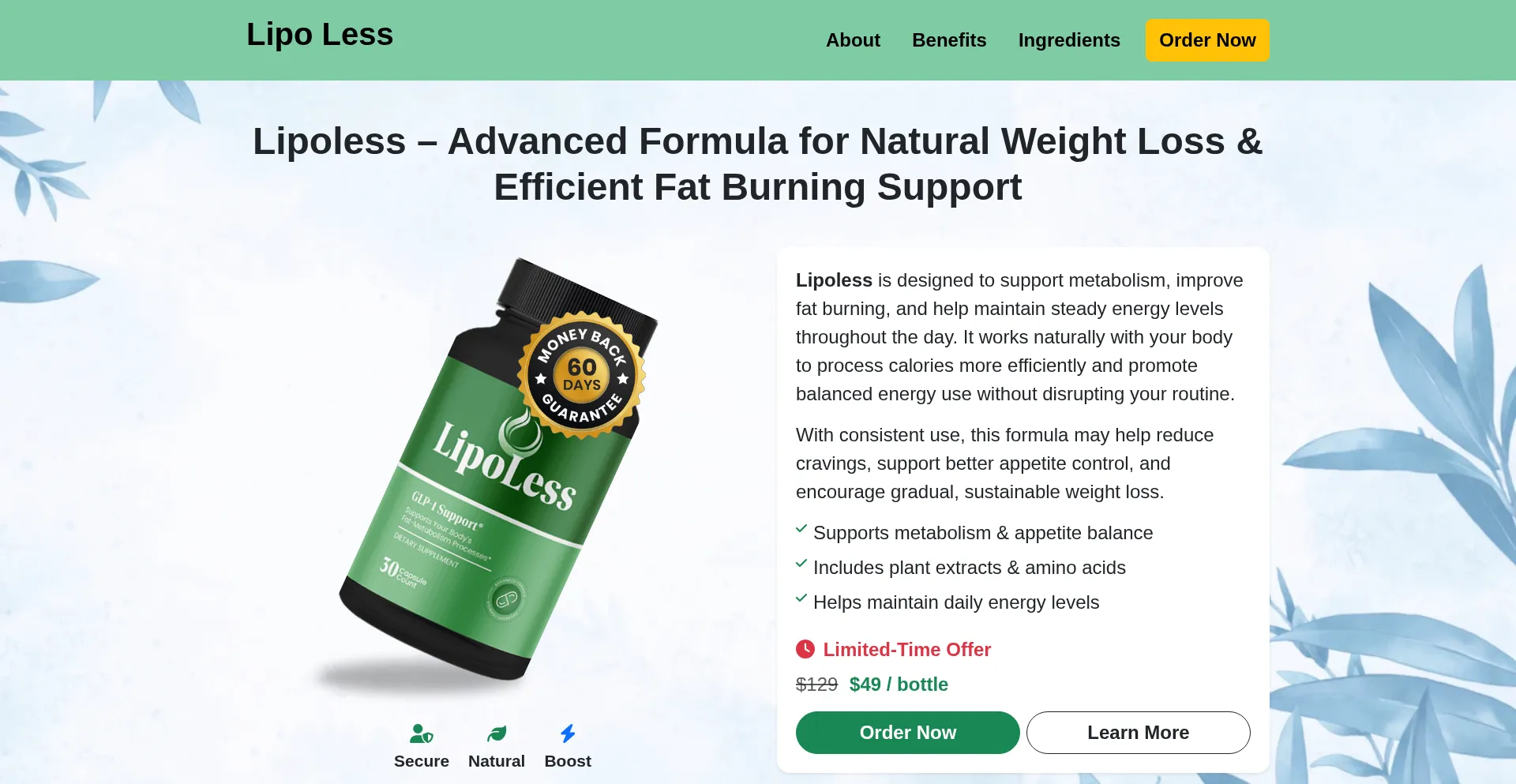 Web-lipoless.com