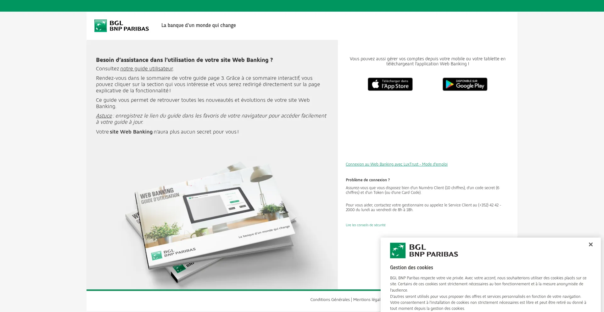 Ist Webbanking.bgl.lu sicher und vertrauenswürdig?