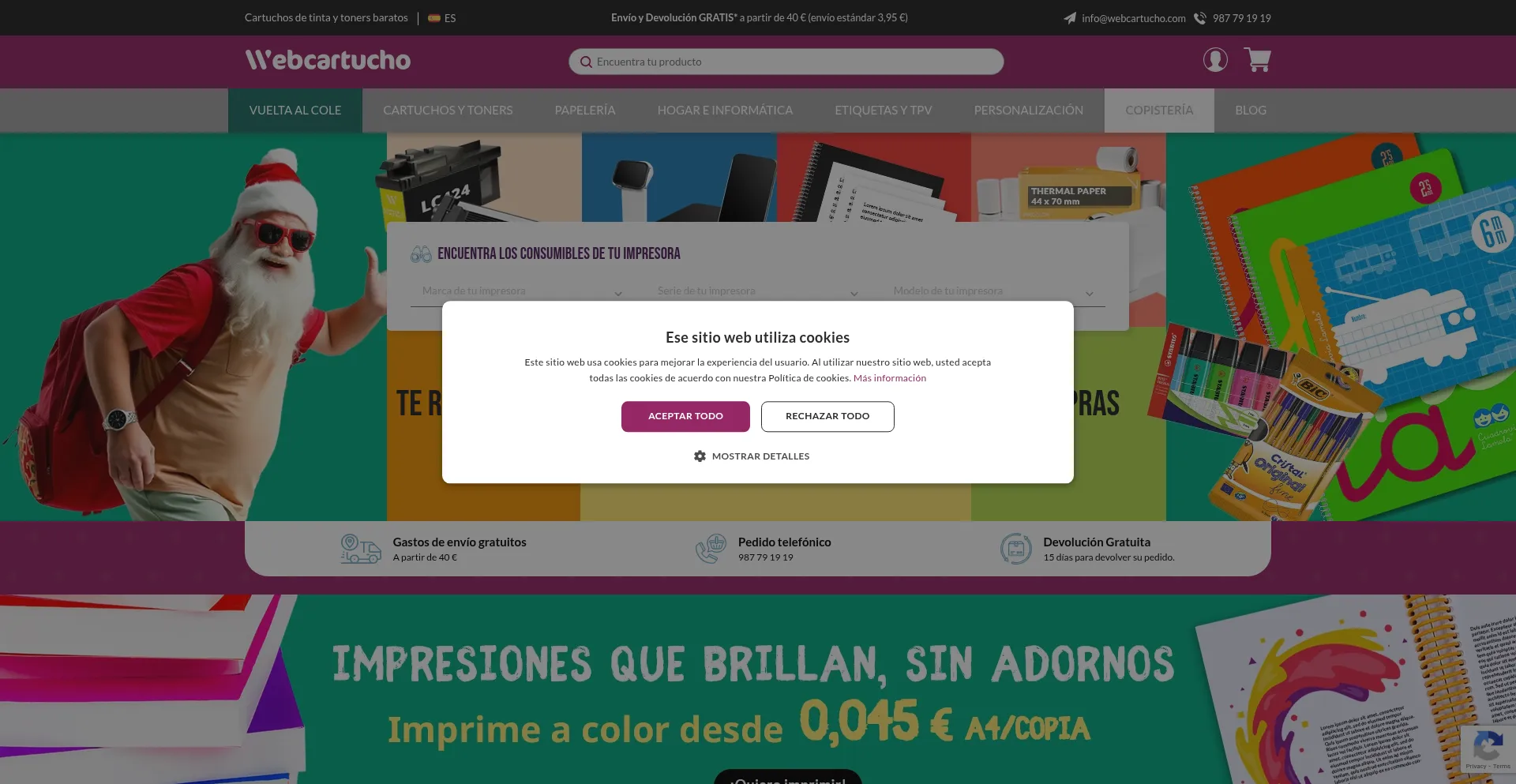 Ist Webcartucho.com sicher und vertrauenswürdig?