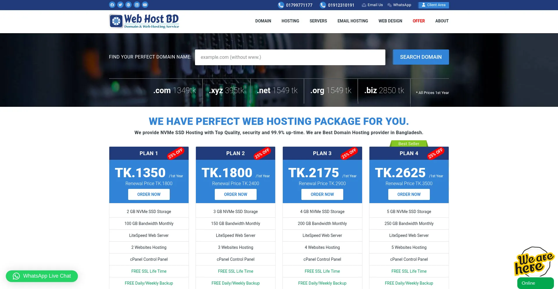 Ist Webhostbd.com sicher und vertrauenswürdig?