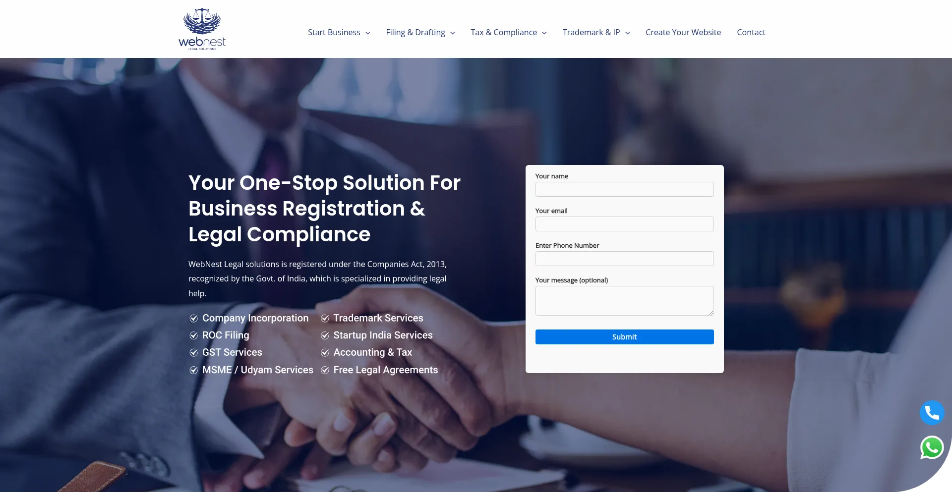 Webnestlegalsolutions.com