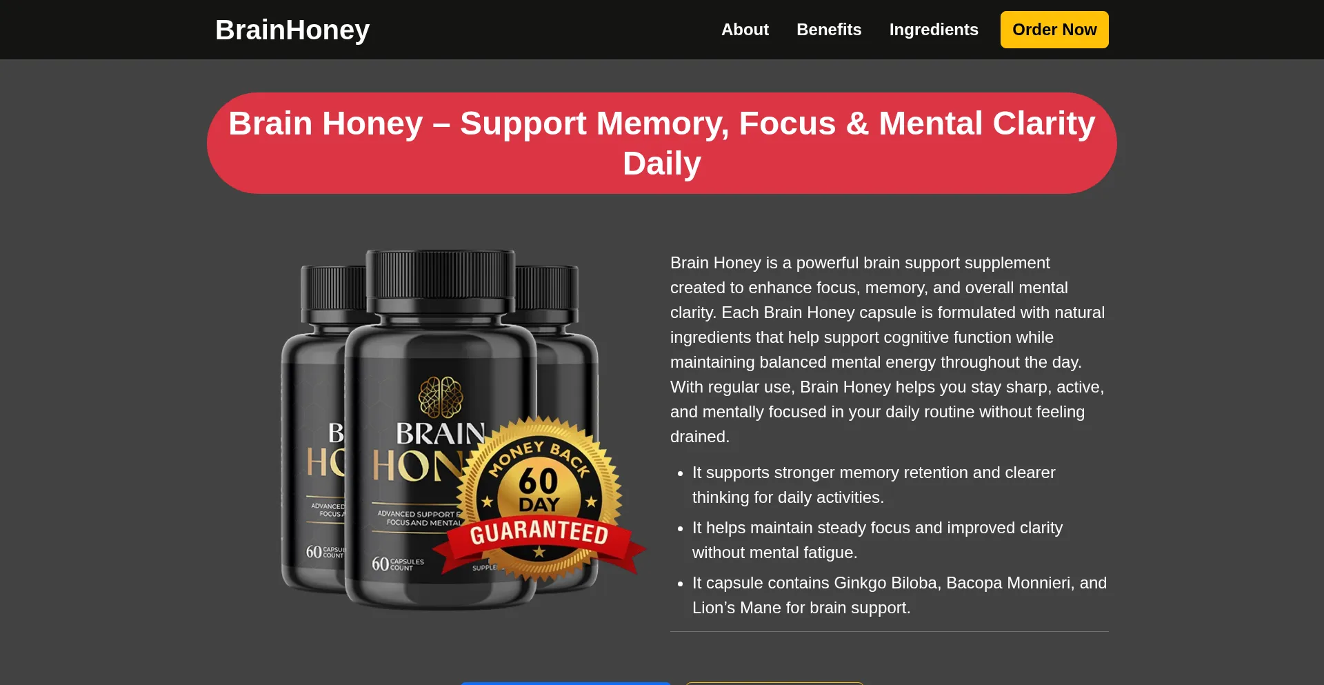 Website-brainhoney.com