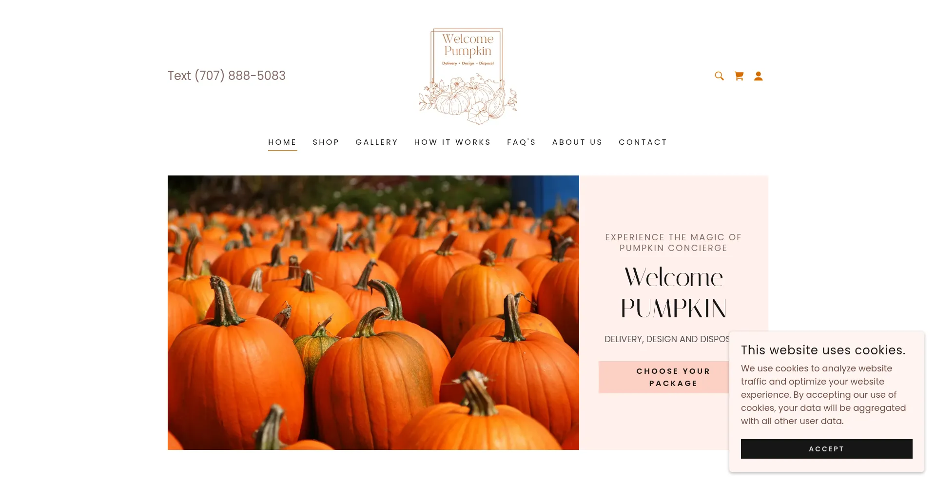 Ist Welcomepumpkin.com sicher und vertrauenswürdig?