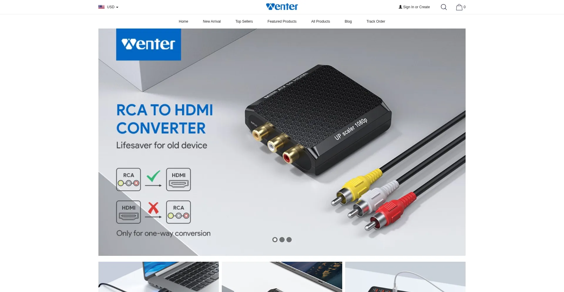 Wenterdirect.com Screenshot