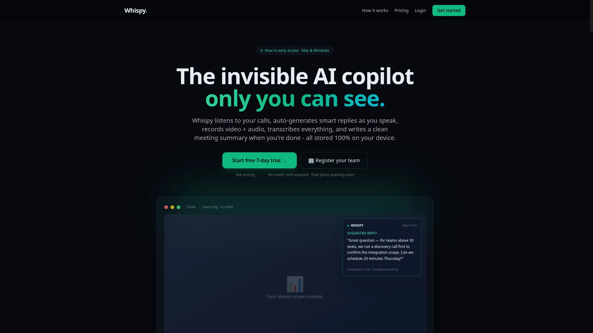 Whispy.io
