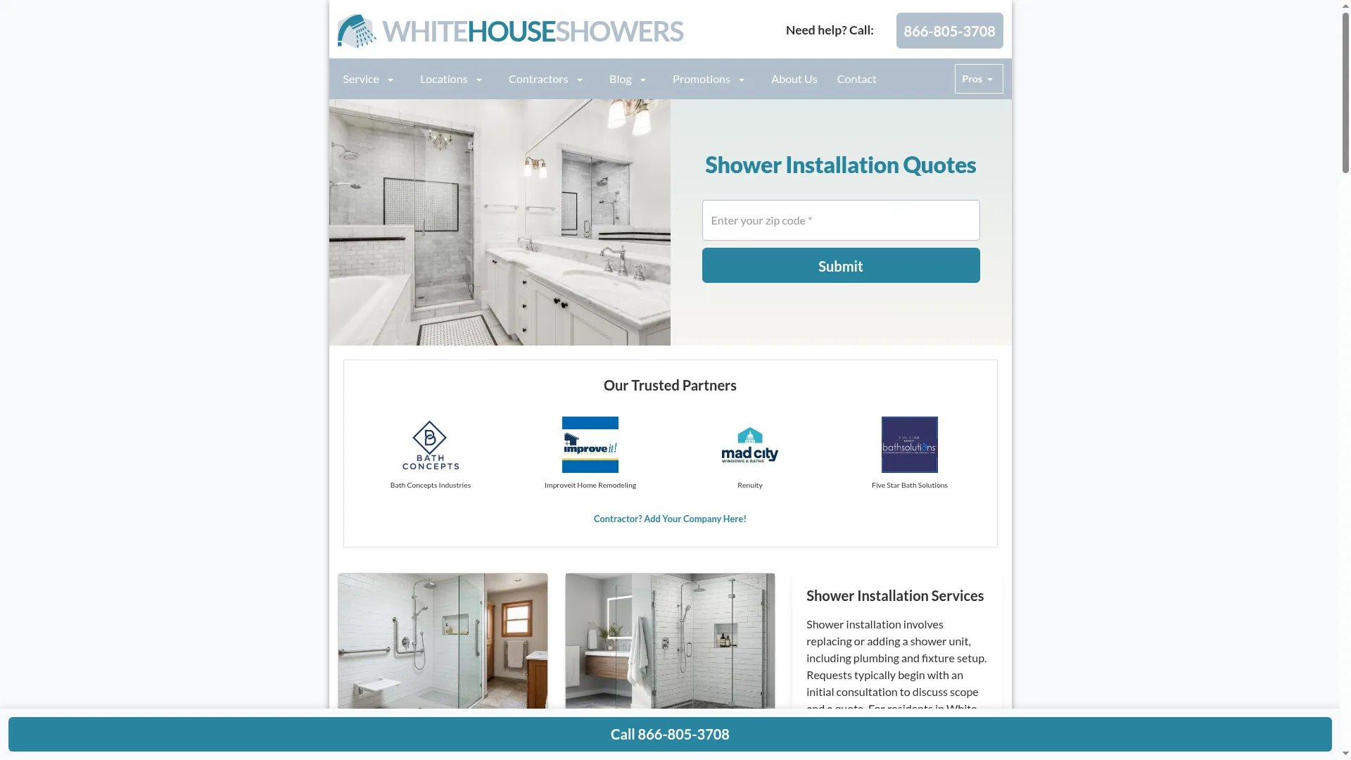Whitehouseshowers.com