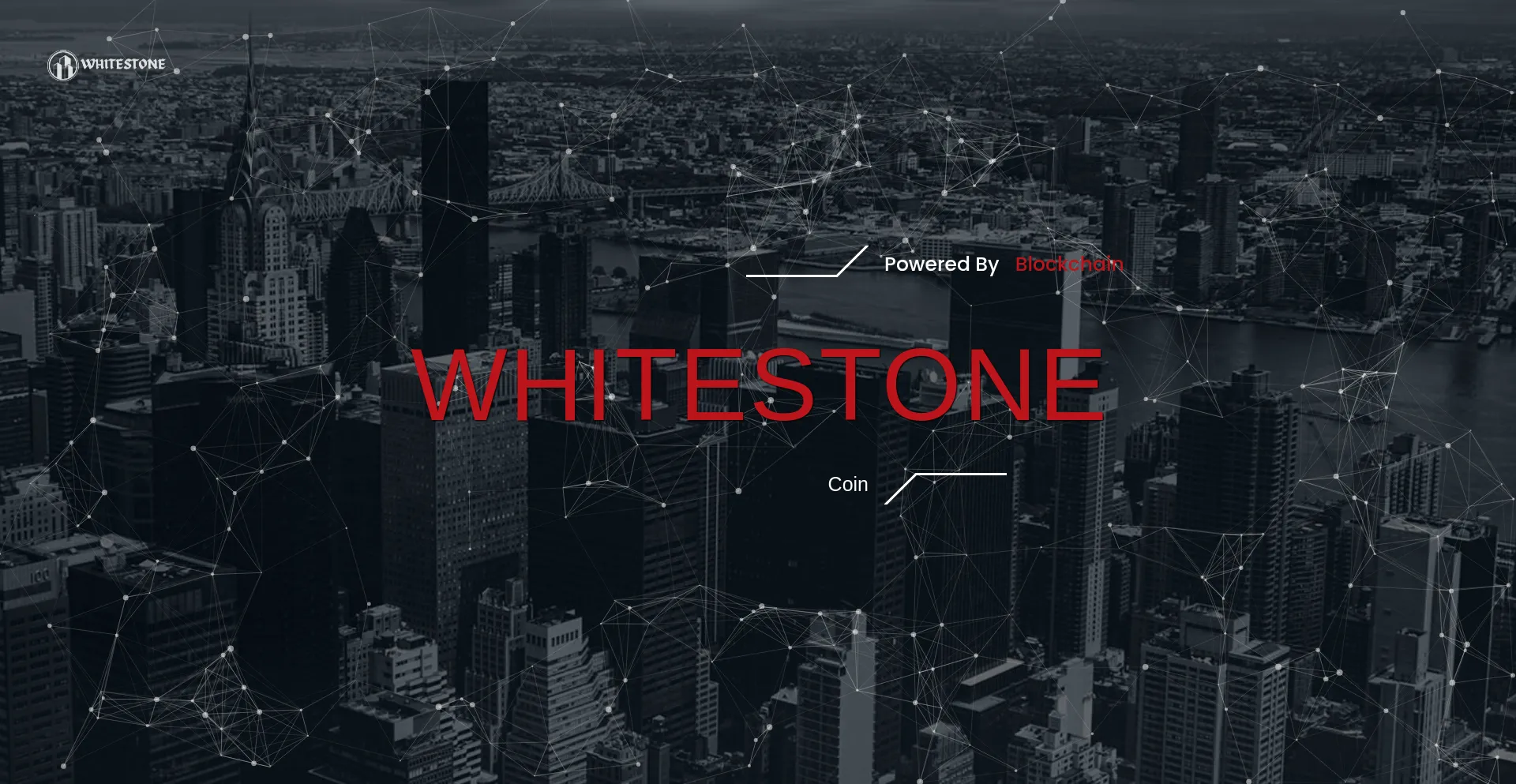 Website screenshot of Whitestone-coin.com