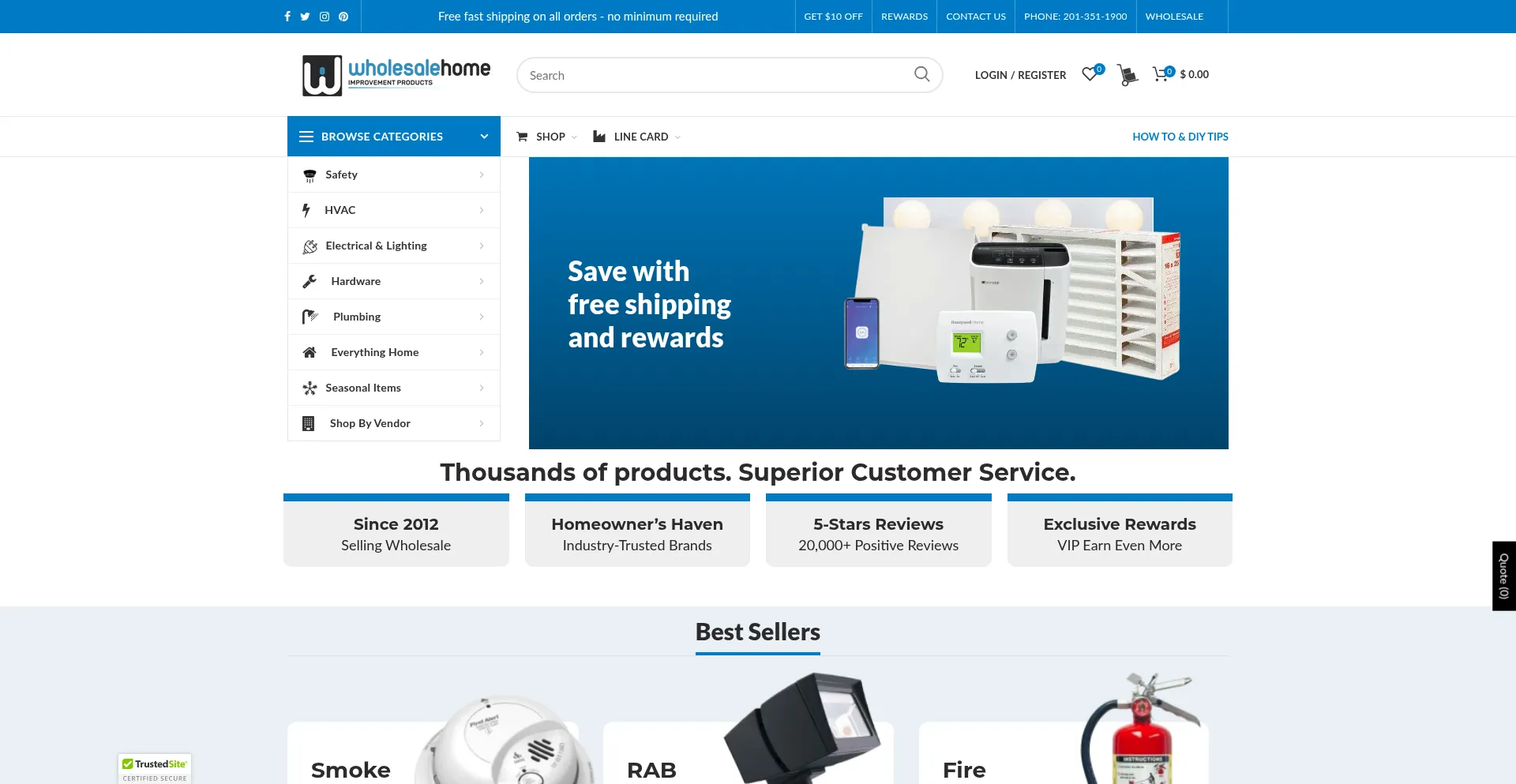 Ist Wholesalehome.com sicher und vertrauenswürdig?