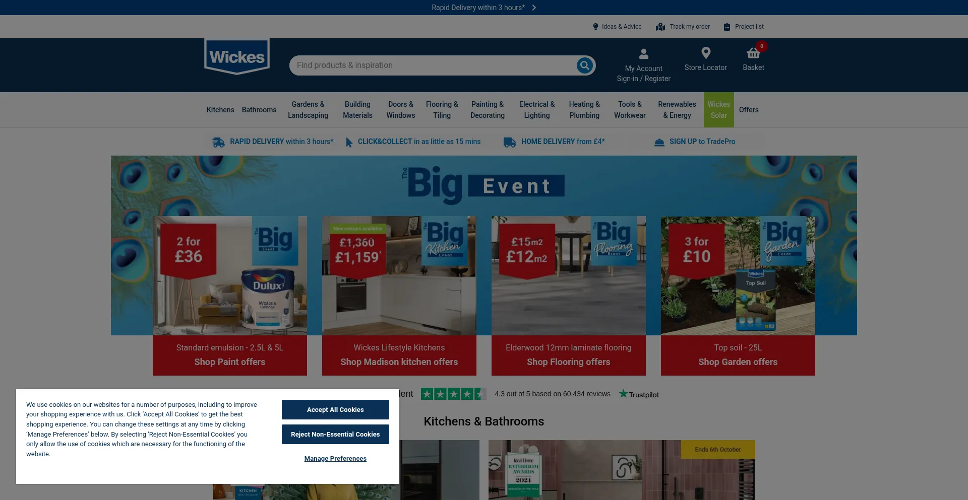 Ist Wickes.co.uk sicher und vertrauenswürdig?