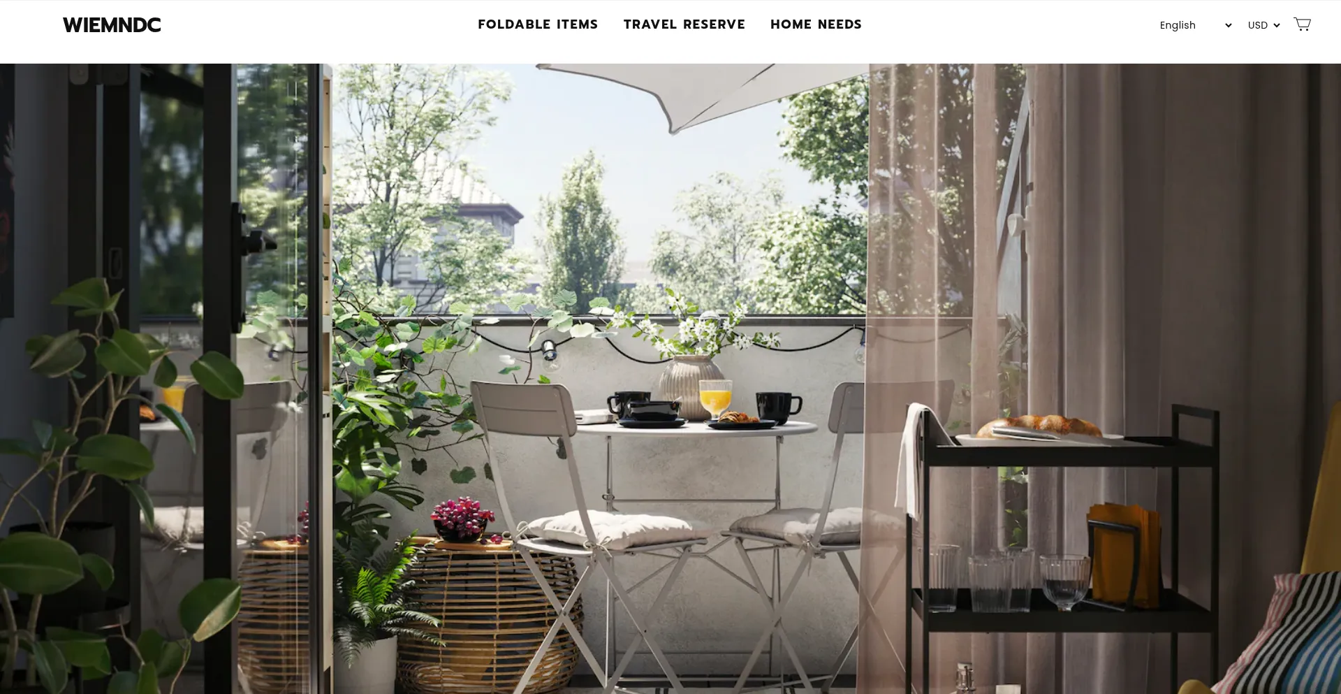 Website screenshot of Wiemndc.com