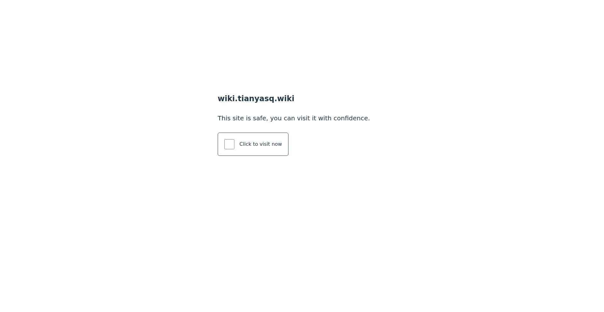 Wiki.tianyasq.wiki