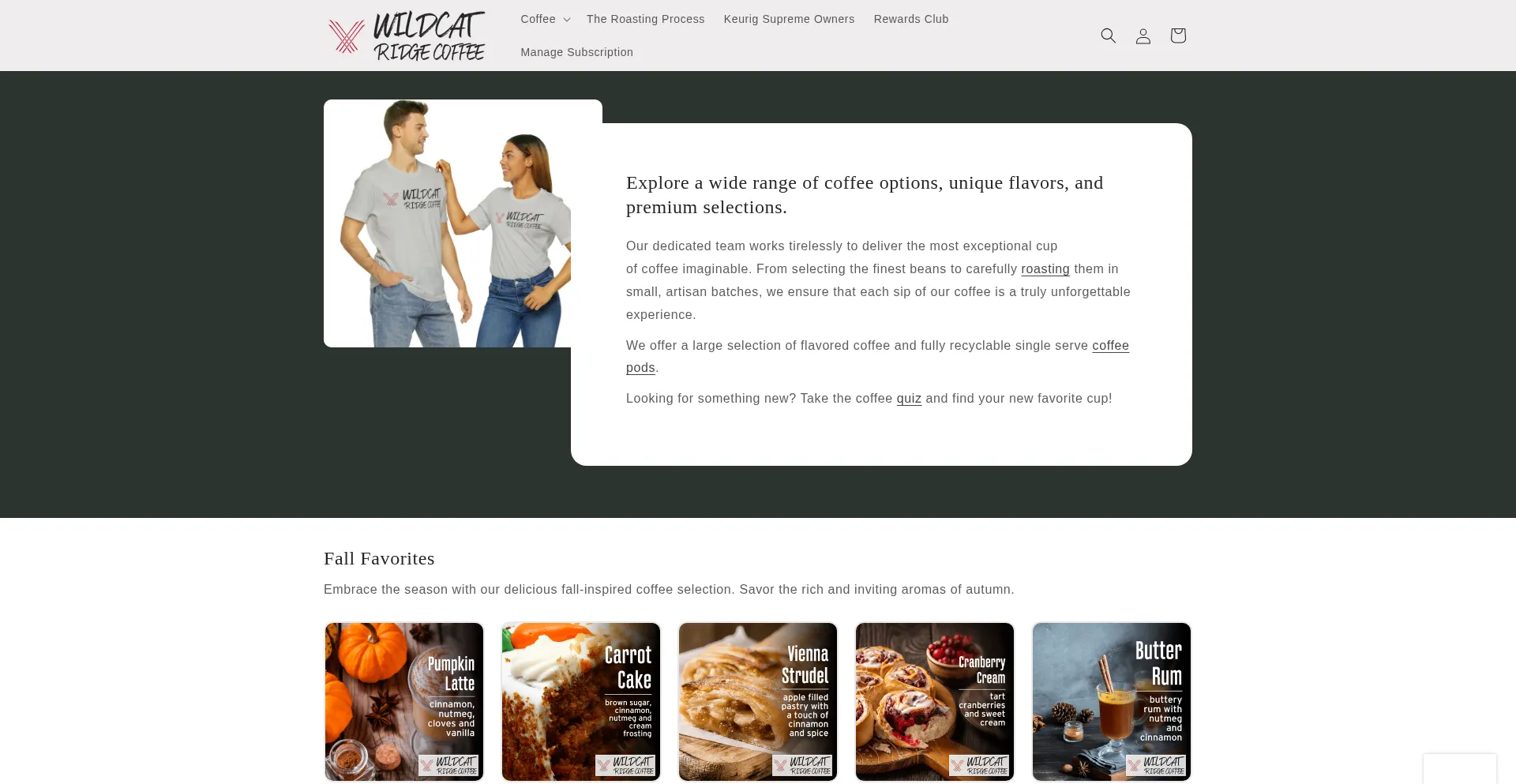 Wildcatridgecoffee.com