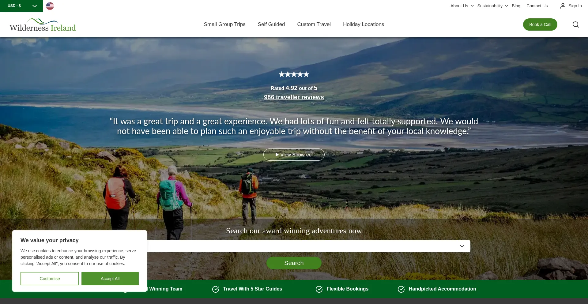 Ist Wildernessireland.com sicher und vertrauenswürdig?