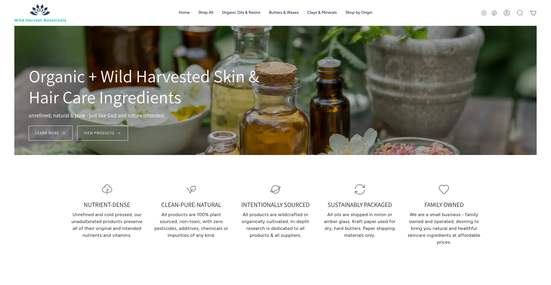 Wildharvestbotanicals.com