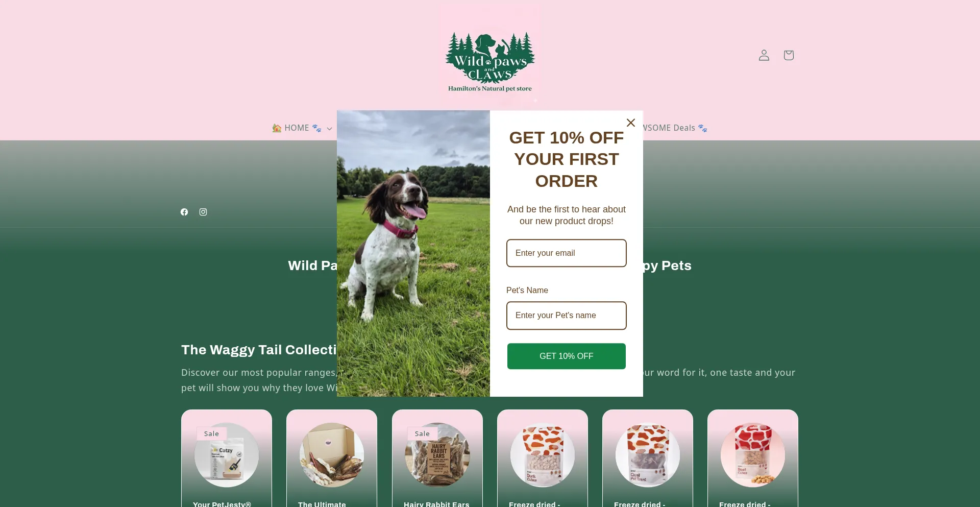 Wildpawsandclaws.co.uk