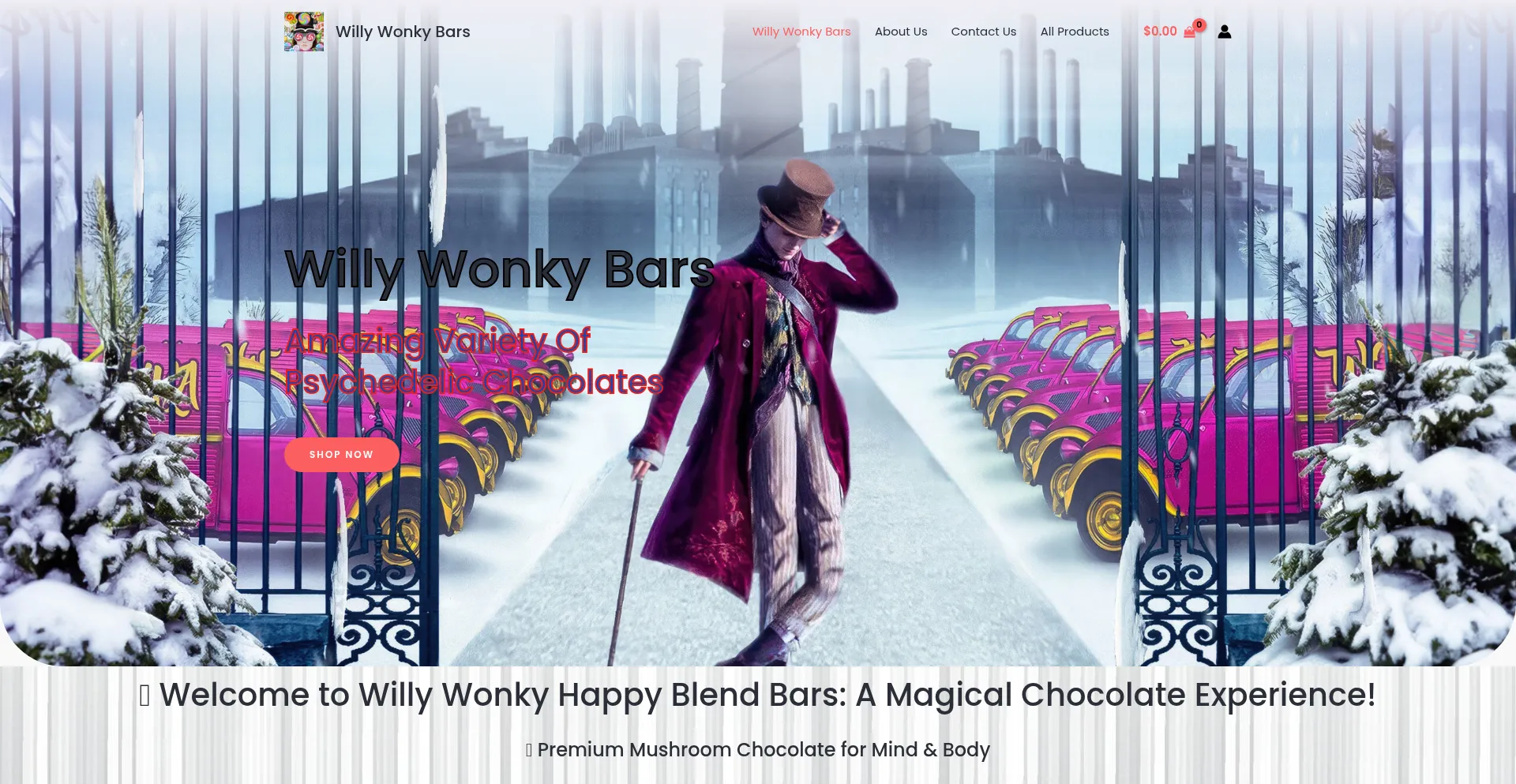 Willywonkybars.com