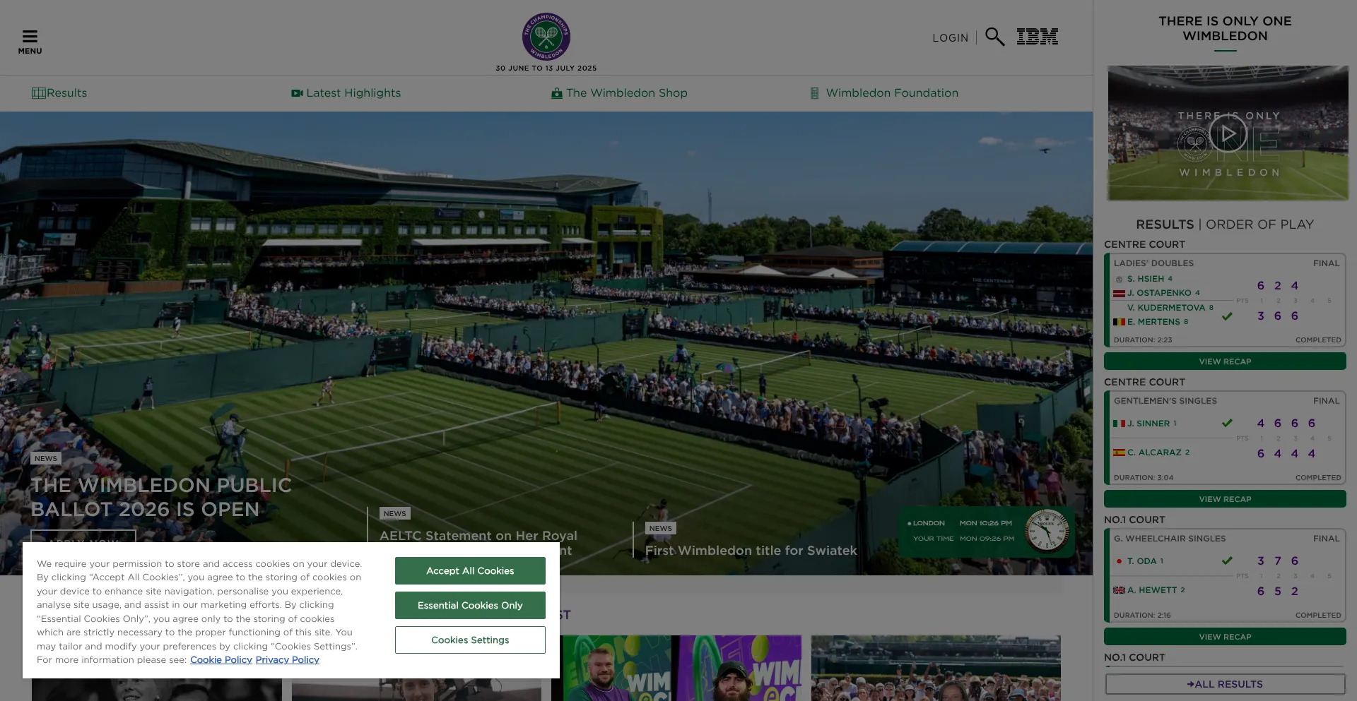 Ist Wimbledon.com sicher und vertrauenswürdig?