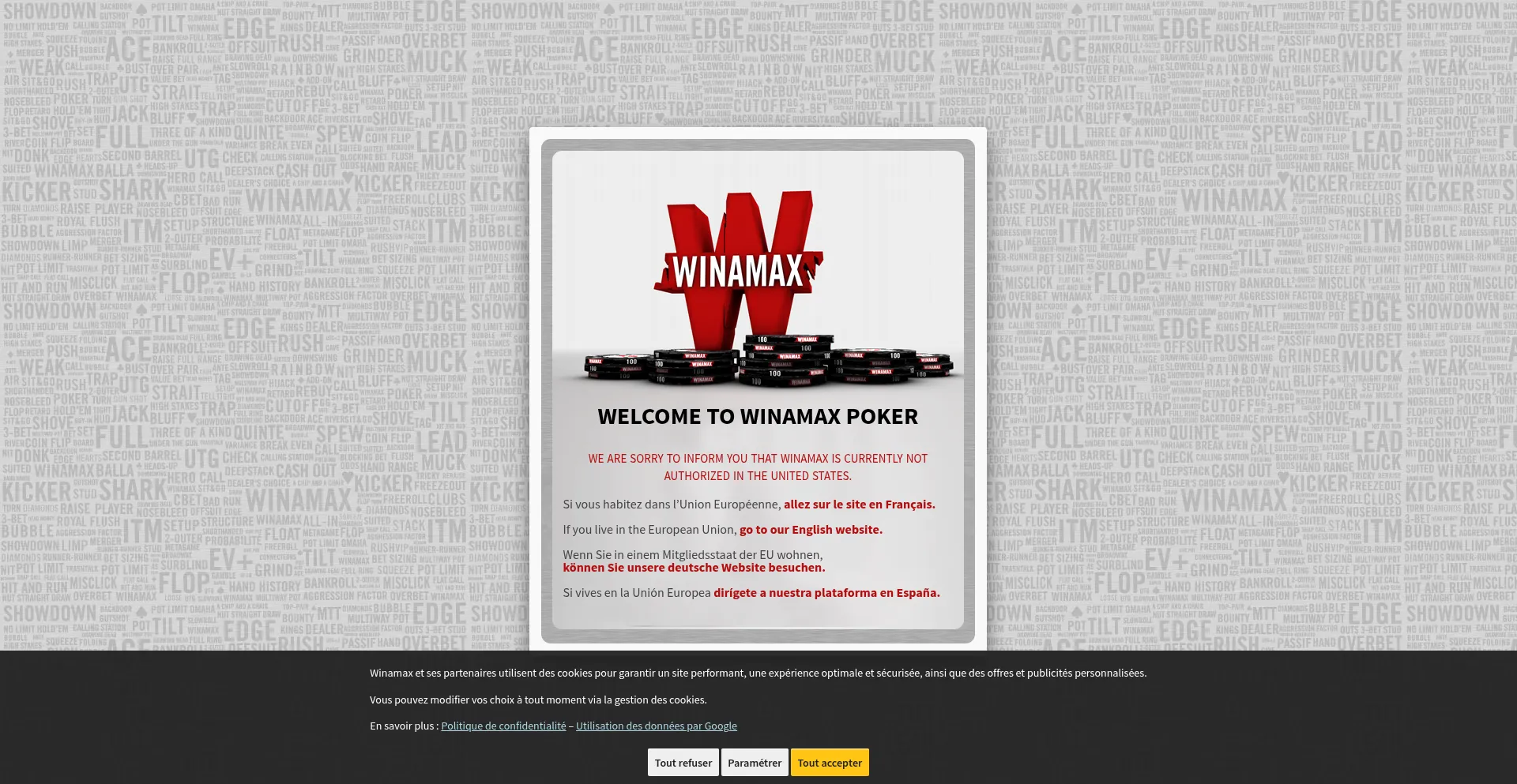 Ist Winamax.link sicher und vertrauenswürdig?