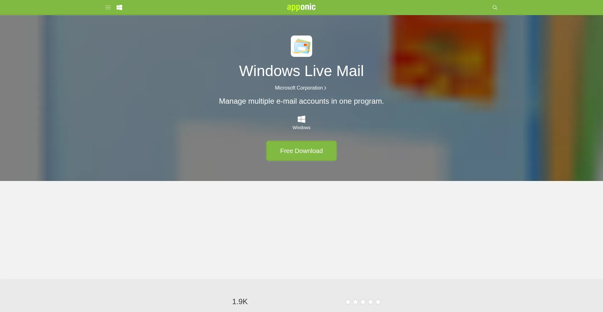 Windows-live-mail.apponic.com