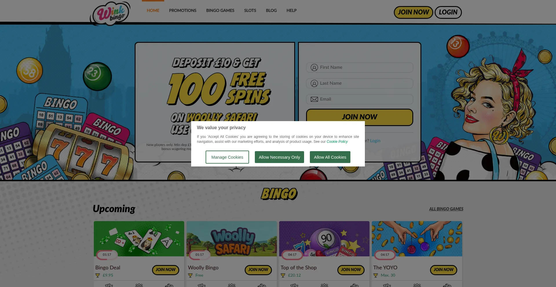 Winkbingo.com