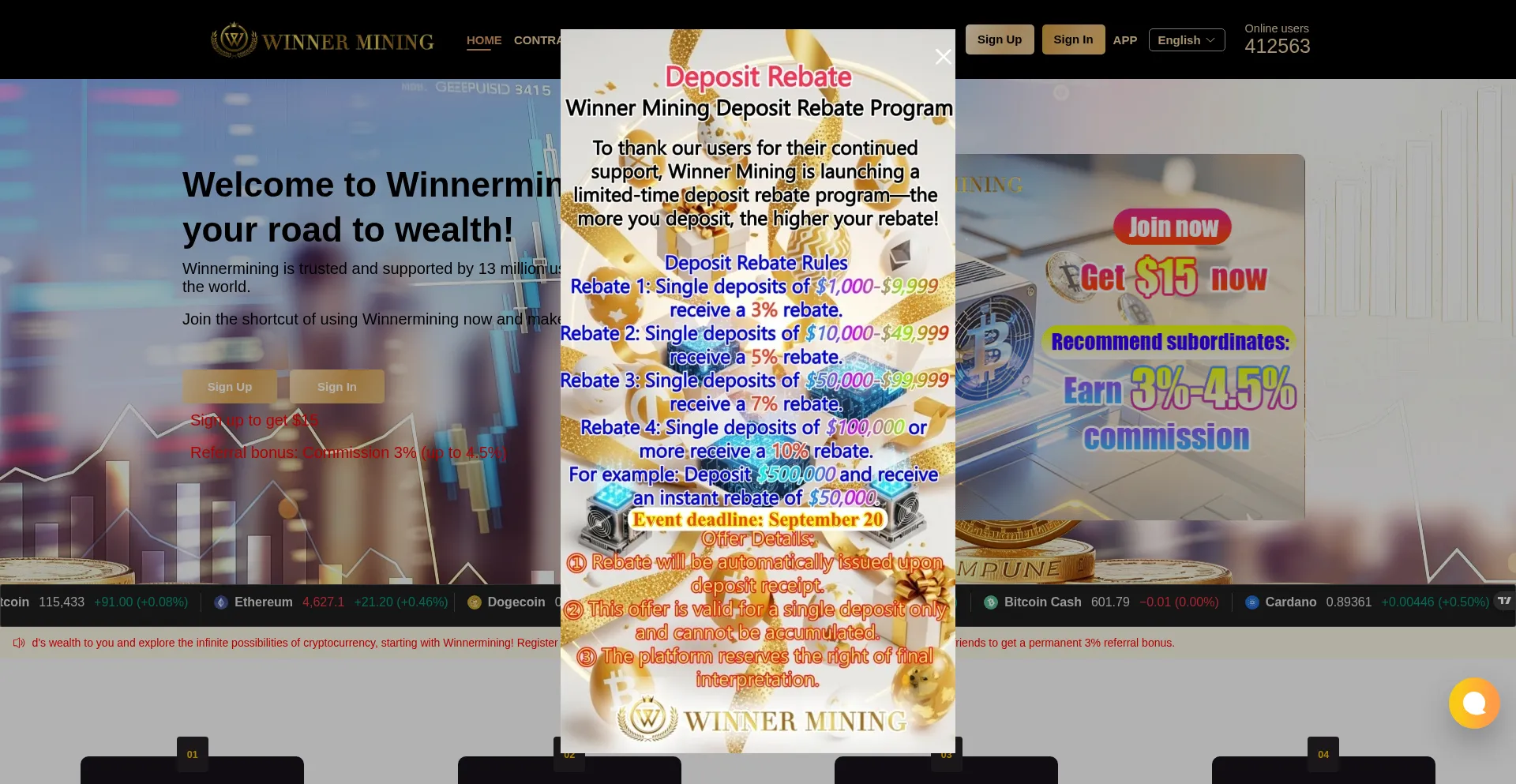 Ist Winnermining.vip sicher und vertrauenswürdig?