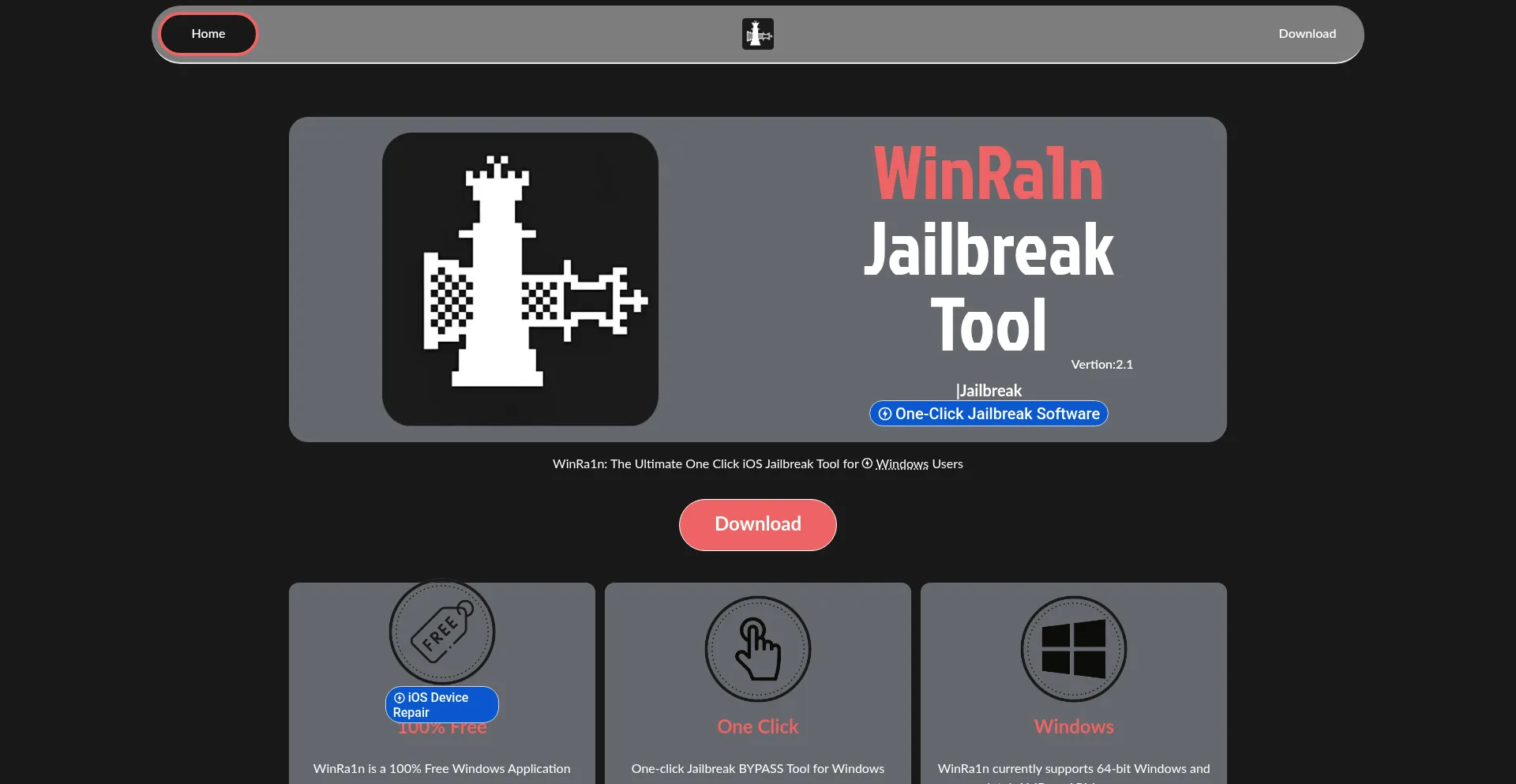 Winra1n.net Screenshot