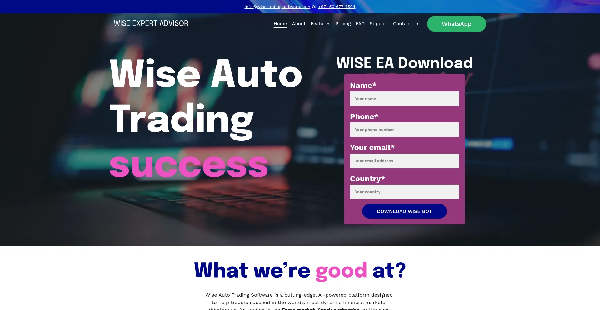 Ist Wisetradingsoftware.com sicher und vertrauenswürdig?