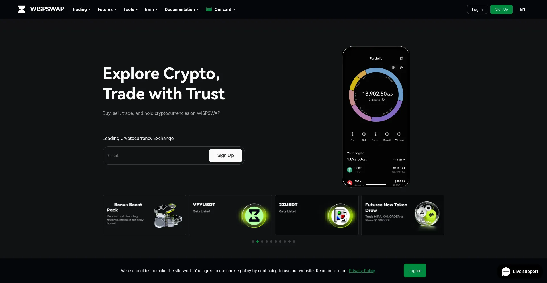 Wispswap.io