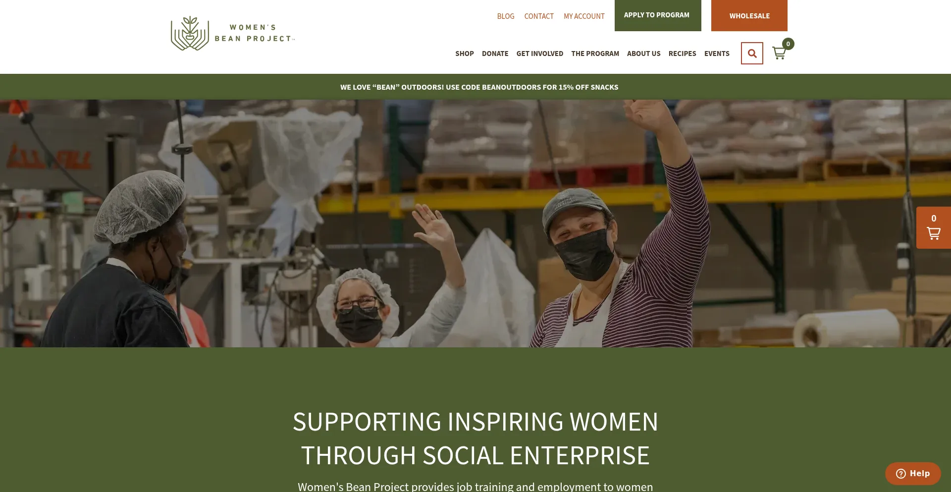 Womensbeanproject.com