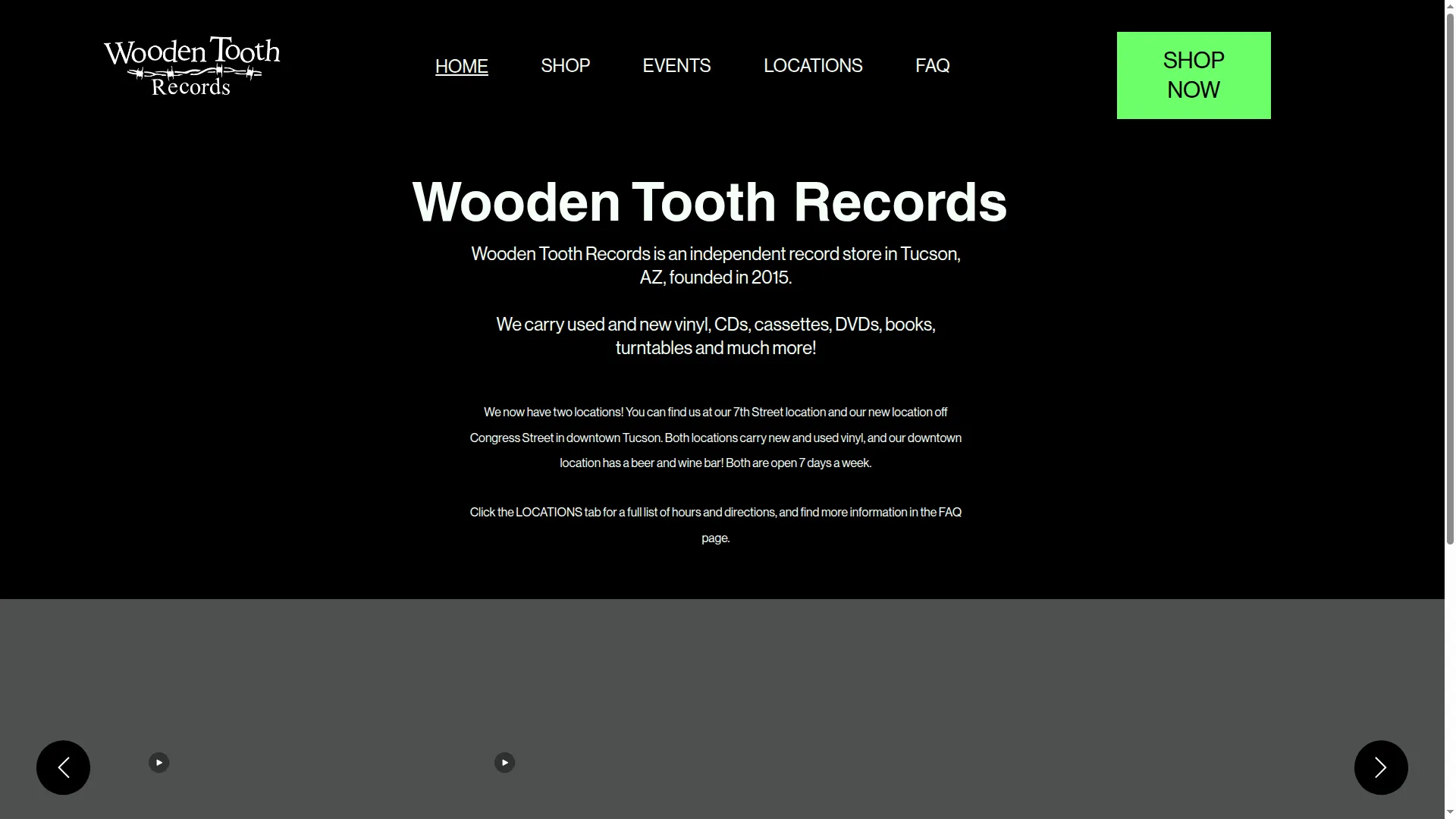 Woodentoothrecords.com