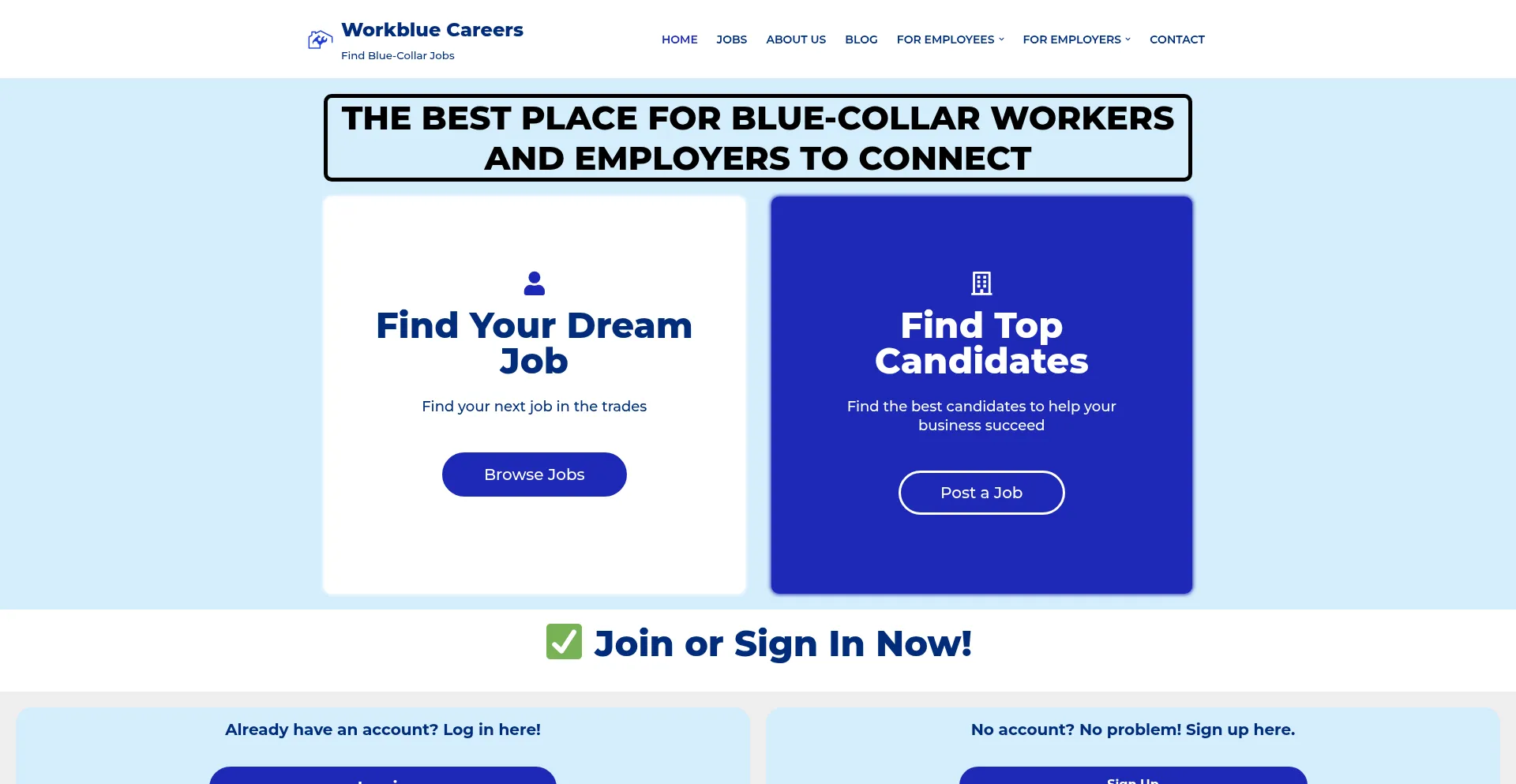 Ist Workblue.careers sicher und vertrauenswürdig?